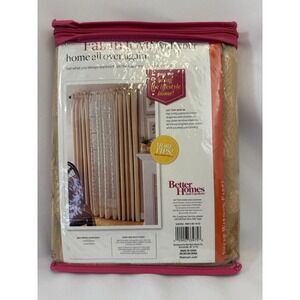 Better Homes And Gardens Curtain Tiers Gold‎ Chinoiserie 54"x84"